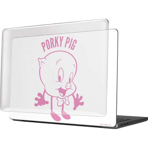 Looney Tunes Porky Pig Big Head MacBook Pro 14in (2021-24) Case plus Skin
