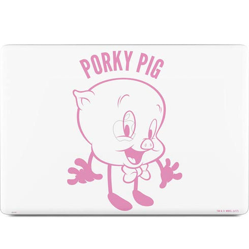 Looney Tunes Porky Pig Big Head MacBook Skins