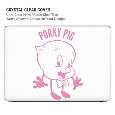 Looney Tunes Porky Pig Big Head MacBook Cases