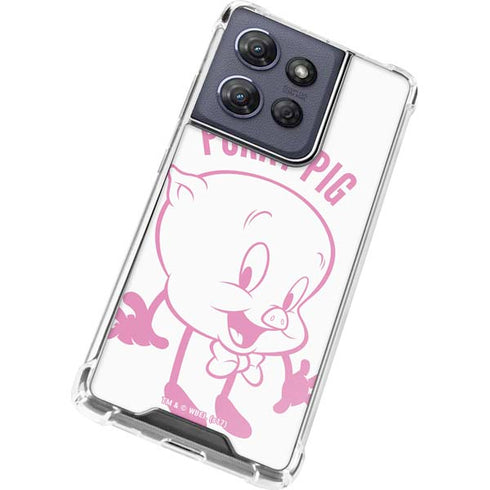 Looney Tunes Porky Pig Big Head Moto G Play 5G (2025) Clear Case