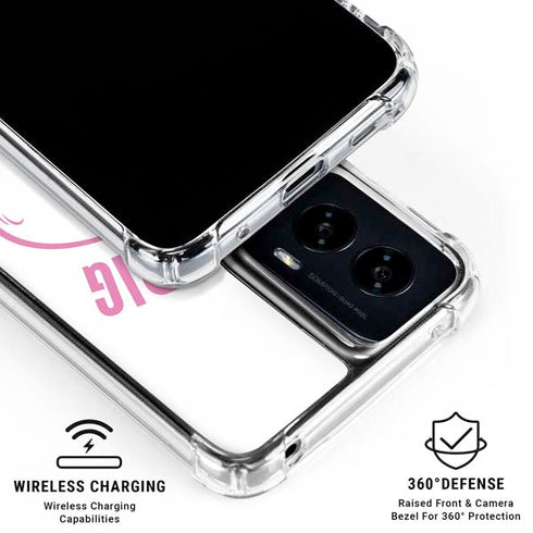 Looney Tunes Porky Pig Big Head Moto G Power 5G (2024) Clear Case