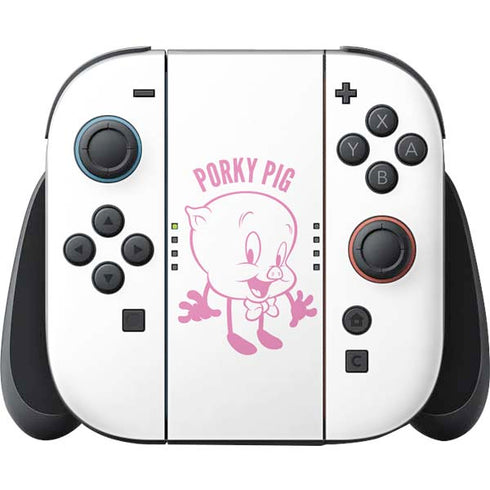 Looney Tunes Porky Pig Big Head Nintendo Skins