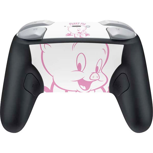 Looney Tunes Porky Pig Big Head Nintendo Switch 2 (2025) Pro Controller Skin