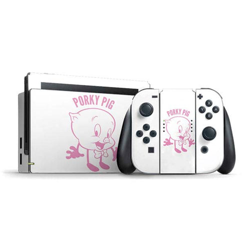 Looney Tunes Porky Pig Big Head Nintendo Skins