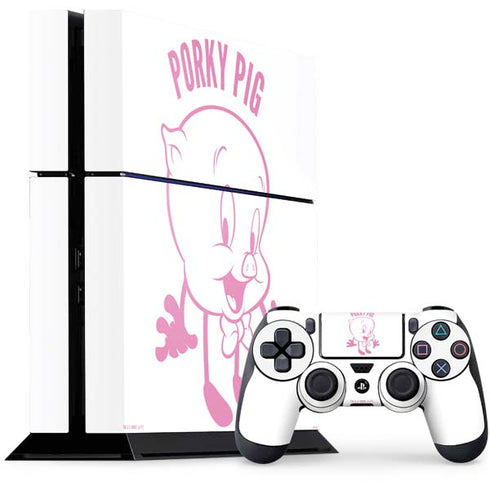 Looney Tunes Porky Pig Big Head PlayStation PS4 Skins