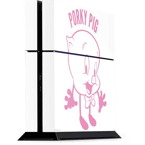 Looney Tunes Porky Pig Big Head PS4 Console Skin