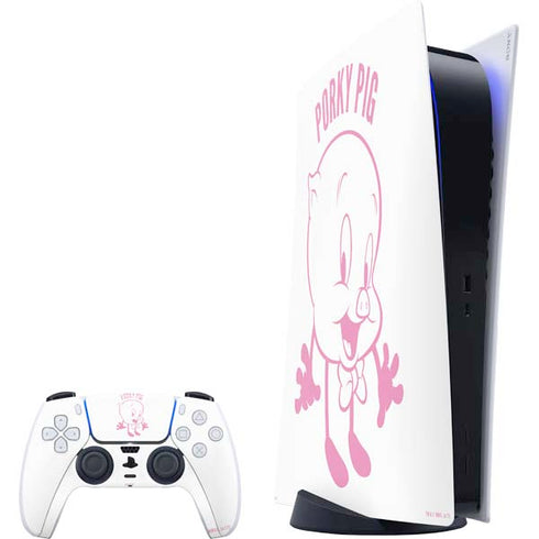 Looney Tunes Porky Pig Big Head PlayStation PS5 Skins