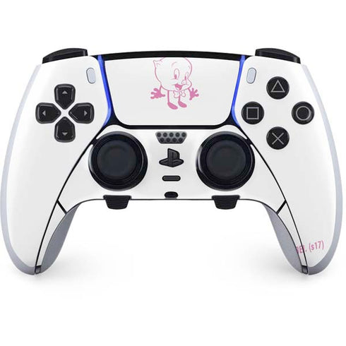 Looney Tunes Porky Pig Big Head PS5 DualSense Edge Pro Controller Skin