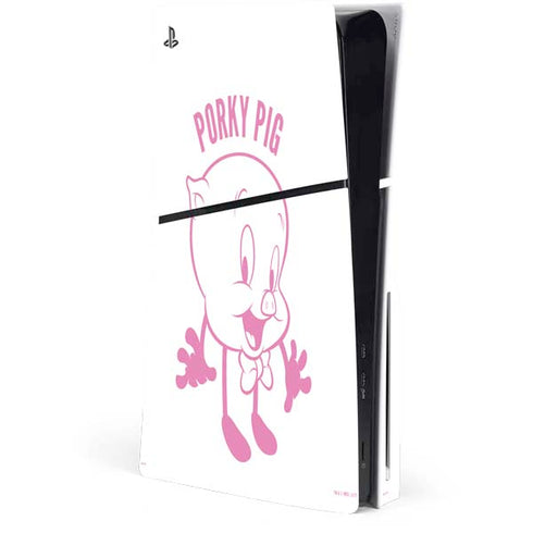 Looney Tunes Porky Pig Big Head PlayStation PS5 Skins