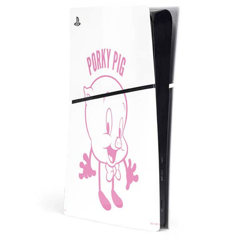 Looney Tunes Porky Pig Big Head PlayStation PS5 Skins