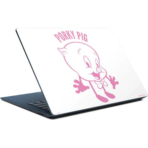 Looney Tunes Porky Pig Big Head Surface Laptop Skin