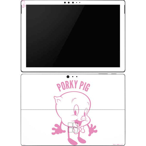 Looney Tunes Porky Pig Big Head Surface Pro 6 Skin