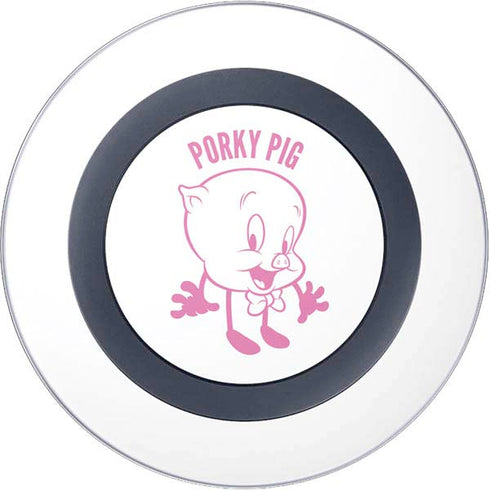 Looney Tunes Porky Pig Big Head Wireless Charger Skin