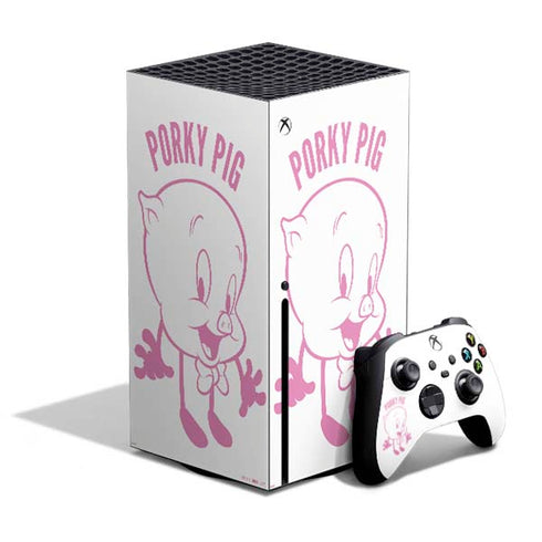 Looney Tunes Porky Pig Big Head Xbox Series X Skins