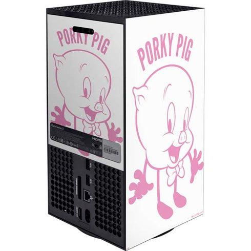 Looney Tunes Porky Pig Big Head XBox Series X Digital Edition Bundle Skin