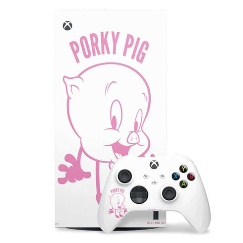 Looney Tunes Porky Pig Big Head Xbox Series X Skins
