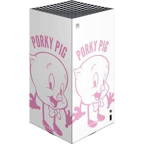 Looney Tunes Porky Pig Big Head Xbox Series X Skins