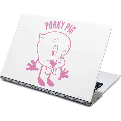 Looney Tunes Porky Pig Big Head Yoga 910 2-in-1 14in Touch-Screen Skin