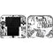 Looney Tunes Porky Pig Black and White Nintendo 2DS Skin