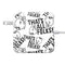 Looney Tunes Porky Pig Black and White 85W Power Adapter (15 and 17 inch MacBook Pro Charger) Skin