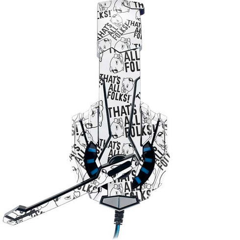 Looney Tunes Porky Pig Black and White BENGOO G9000 Skin