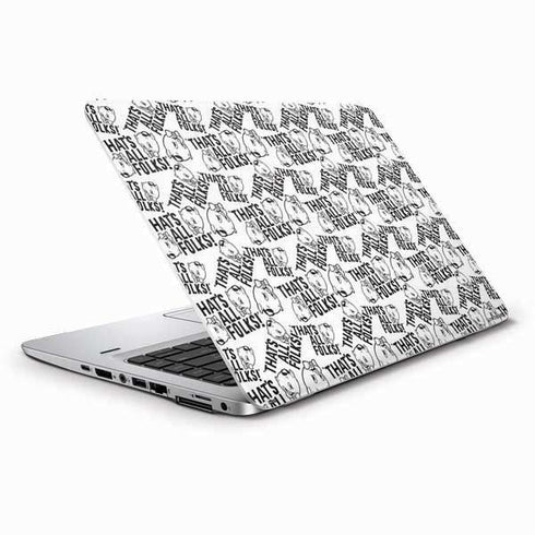 Looney Tunes Porky Pig Black and White HP Elitebook Skin