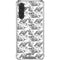 Looney Tunes Porky Pig Black and White Galaxy A17 Clear Case
