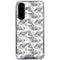 Looney Tunes Porky Pig Black and White Galaxy A36 5G Clear Case