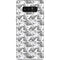 Looney Tunes Porky Pig Black and White Galaxy Note 8 Skin