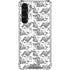 Looney Tunes Porky Pig Black and White Galaxy S24 FE Clear Case