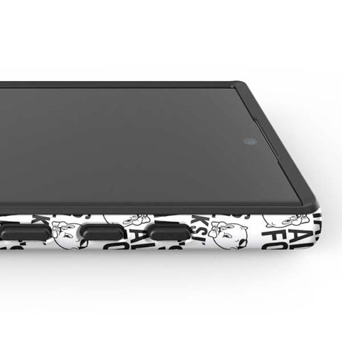 Looney Tunes Porky Pig Black and White Galaxy S25 Ultra Impact Case