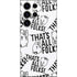 Looney Tunes Porky Pig Black and White Galaxy S25 Ultra Skin
