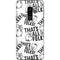 Looney Tunes Porky Pig Black and White Galaxy S9 Plus Skin