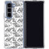 Looney Tunes Porky Pig Black and White Galaxy Z Fold5 5G Clear Case