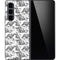 Looney Tunes Porky Pig Black and White Galaxy Z Fold5 5G Skin