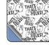 Looney Tunes Porky Pig Black and White Galaxy Z Fold5 5G Skin