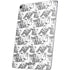 Looney Tunes Porky Pig Black and White Apple iPad Air Skin