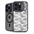 Looney Tunes Porky Pig Black and White iPhone 14 Pro Max Kickstand Case