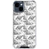 Looney Tunes Porky Pig Black and White iPhone 15 Clear Case