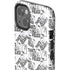 Looney Tunes Porky Pig Black and White iPhone 15 Impact Case