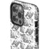 Looney Tunes Porky Pig Black and White iPhone 15 Pro Impact Case