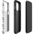 Looney Tunes Porky Pig Black and White iPhone 15 Pro Impact Case
