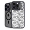 Looney Tunes Porky Pig Black and White iPhone 15 Pro Kickstand Case