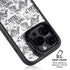 Looney Tunes Porky Pig Black and White iPhone 15 Pro Kickstand Case