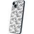 Looney Tunes Porky Pig Black and White iPhone 15 Skin