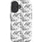 Looney Tunes Porky Pig Black and White iPhone 16 Impact Case