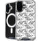 Looney Tunes Porky Pig Black and White iPhone 16 MagSafe Case