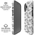 Looney Tunes Porky Pig Black and White iPhone 16 Magsafe Impact Case
