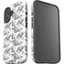 Looney Tunes Porky Pig Black and White iPhone 16 Plus Impact Case