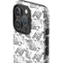 Looney Tunes Porky Pig Black and White iPhone 16 Pro Impact Case